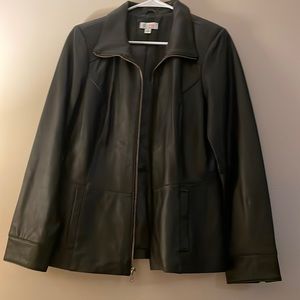 d&co.  Leather jacket